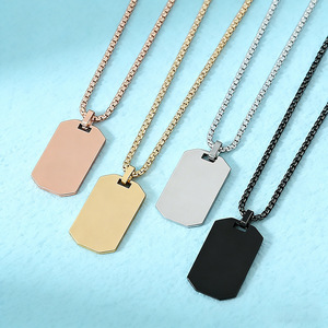Ywyougang Collana di Perle Ottagonale Personalizzata, Nuova e Creativa, Placcata in Oro Rosa/Argento, Catena in Acciaio Inossidabile, <span class=keywords><strong>Regalo</strong></span> <span class=keywords><strong>per</strong></span> Anniversario - Product Image 1