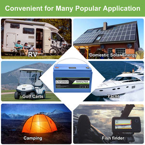 Batería de Iones de Litio Prismática LiFePo4 de 12.8V <span class=keywords><strong>12V</strong></span> 50AH-100AH Almacenamiento de Energía para Montacargas Material del ÁNODO LFP Características de PROTECCIÓN - Product Image 2