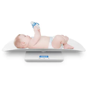 Bilancia per il corpo 2 in 1 vassoio separato 100KG bambini baby hold funzione bilancia elettronica digitale per bambini 100kg misura dell'altezza