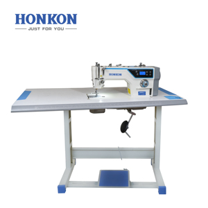 Hk 9200d tốc độ cao Ổ đĩa trực tiếp điện tử kim đơn lockstitch máy may công nghiệp mới giường phẳng để sử dụng nhà - Product Image 2