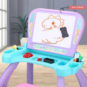 Table de <span class=keywords><strong>Dessin</strong></span> LED Projecteur à Succès : Jouet Éducatif pour Enfants, Tableau de Peinture, Bureau d'Artisanat et d'Apprentissage par Projection - Product Image 3
