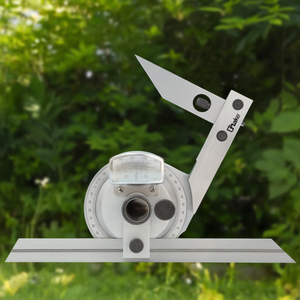 Ttake Angle Protractor avec goniomètre à lentille, outil de mesure de 0 à 180 degrés pour les angles de précision - Product Image 3