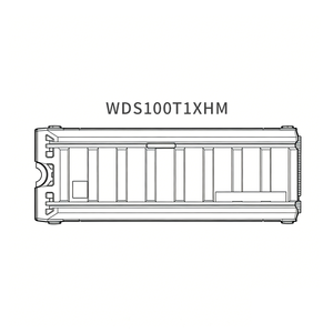 BLACK SN8100 SSD - 1TB, พร้อมฮีทซิงค์, WDS100T1XHM BLACK SN8100 1TB SSD WDS100T1XHM -พร้อมฮีทซิงค์ BLACK SN8100 1TB SSD WDS100T1 - Product Image 4