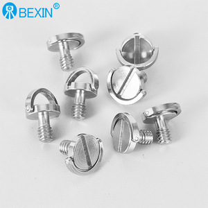 สกรูยึดกล้องแบบปลดเร็ว BEXIN สแตนเลส 1/4-20 พร้อมวงแหวน สำหรับอุปกรณ์เสริมการถ่ายภาพ - Product Image 1