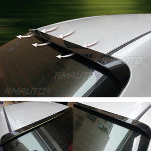 สปอยเลอร์หลังคาท้ายรถยนต์ สีดำเงา สำหรับ Toyota Camry ปี 2018 2019 2020 อุปกรณ์ตกแต่งรถยนต์ - Product Image 2