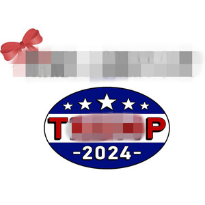 Oval Car <b>Decals</b> Self Adhesive Thermal Transfer Printing <b>Sticker</b> For Promotional Gifts 2024 Design - Product Image 4