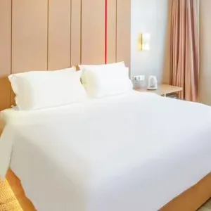 Europäischer moderner Stil Edelbett-Satz Schlafzimmer Deluxe italienischer Designer Edelbett Schlafzimmermöbel Einzelbett