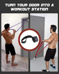 कस्टम प्रिंटिंग फिटनेस कसरत उपकरण जिम योग व्यायाम फिटनेस प्रतिरोध बैंड के लिए लोचदार रबर बैंड - Product Image 6