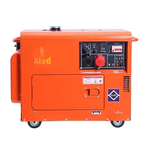 5KW портативный бесшумный японский бренд дизель-генератор системы воздушного охлаждения с постоянным магнитом генератор 10 кВт 1500 об/мин портативный тип