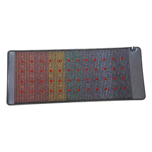 Colchoneta de Yoga Térmica de Amatista Natural de 75*31 Pulgadas con Luz Roja LED y Cojín de Masaje de Turmalina para Calentamiento Corporal Completo - Product Image 6