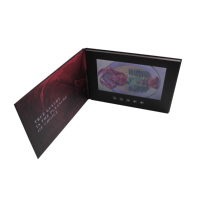 Derniers produits : Lecteur vidéo numérique avec écran LCD HD pour brochure vidéo promotionnelle d'entreprise, prix de gros