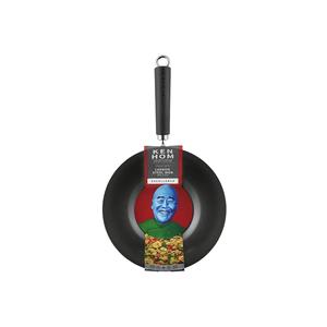 Wok en acier au carbone Ken Hom 27 cm antiadhésif Excellence - Product Image 1