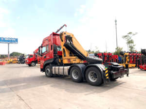 رافعة الجيب Palfiger 25 30 <span class=keywords><strong>40</strong></span> طن مع رافعة محمولة على شاحنة للبيع - Product Image 5