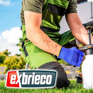 EXBRIECO Profession elle Arbeits handschuhe Konstruktion Abrieb mechanik CAT <span class=keywords><strong>2</strong></span> Mehrzweck schutz Nylon Polyurethan beständig - Product Image 6