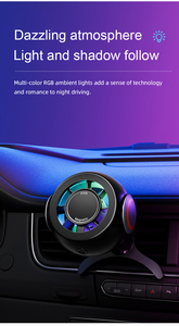 Soporte para Ambientador de Coche con Ventilador Pequeño y Luz Ambiental para Montaje en Rejilla de Ventilación - Product Image 5