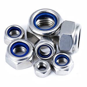 Écrou de blocage à insert nylon TGR DIN 985 en acier inoxydable 304 316 - Écrou hexagonal métrique <span class=keywords><strong>M2</strong></span> à M36 à verrouillage automatique - Fabrication OEM - Product Image 3