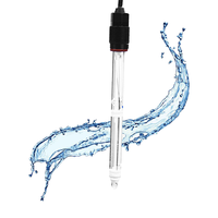 Sonde en verre de pH Capteur d'électrode Test de qualité de l'eau industrielle pour l'aquaculture Piscine Processus chimique et eaux usées