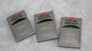 Aiguilles d'orgue DBX1KN authentiques, taille 75/11, pour Tajima Barudan SWF <span class=keywords><strong>Toyota</strong></span> Melco Happy Machines à broder/pièces de rechange - Product Image 2