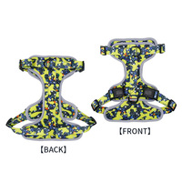 Motifs personnalisables 53 couleurs doux confortable harnais pour chien anti-évasion gilet en nylon respirant chats XS espace coton néoprène