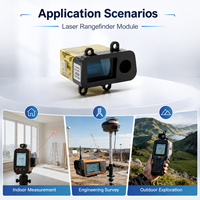 Module de capteur laser DToF XD-S1000A2 1000m 905nm pour l'intégration d'appareils IoT, solution de détection intelligente, télémètre laser UART