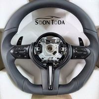 Volant de voiture en cuir personnalisé avec vibration pour BMW M3 M5 F20 F22 F23 F30 F33 F34 X1 F48 X5 F15 X3 F25 F10 E90 E70 E84 F13