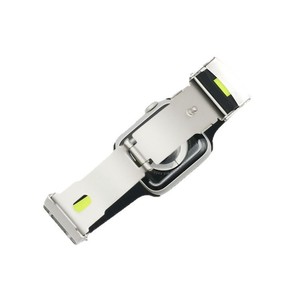 Correa de Silicona de Dos Colores con Tres Cuentas para <span class=keywords><strong>Apple</strong></span> <span class=keywords><strong>Watch</strong></span> Ultra9876543210 Generation <span class=keywords><strong>Se</strong></span> Sports, con Embalaje de Metal Desnudo CN None - Product Image 5