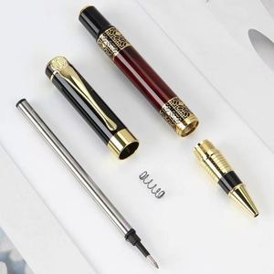 Bolígrafo de Gel con Diseño de Madera Estilo Chino, para Negocios, Oficina, Adultos, Estudiantes, con Cuerpo de Imitación de Madera de Sequoia - Product Image 3