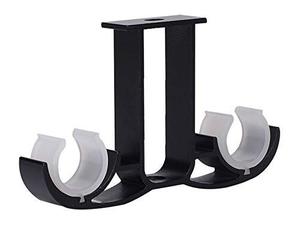 Support de <span class=keywords><strong>tringle</strong></span> à <span class=keywords><strong>rideau</strong></span> <span class=keywords><strong>double</strong></span> en fer noir de 28 mm pour <span class=keywords><strong>tringle</strong></span> à <span class=keywords><strong>rideau</strong></span> suspendue au plafond - Product Image 1