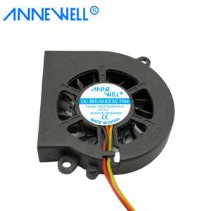 Dc Blower 5008 50x50x8mm DC 5/12/24V thủy lực mang 2pin 3pin 4pin máy tính xách tay máy tính mỏng lớn Khối lượng không khí Blower Quạt làm mát - Product Image 3