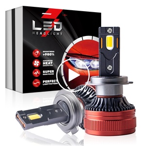 Phare <span class=keywords><strong>LED</strong></span> Xenplus Ultra Lumineux 170W T21 170W 50000LM 12V, Performance Testée, Puce 6075, Contrôle par APP, Température de Couleur <span class=keywords><strong>Variable</strong></span> - Product Image 1
