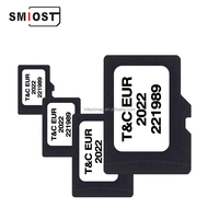 SMIOST 16GB Android Car Chang CID para Micro GPS TF mapa Tarjeta de navegación SD para Opel Zafira B Corsa D 221989 Europa