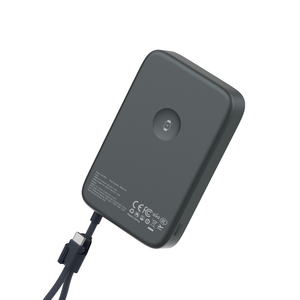 Miccell - Baterías Externas Semisólidas de 10000 mAh con Cable de Datos 3 en 1, Carga Rápida Inalámbrica Magnética de 22.5W para Teléfono y Reloj - Product Image 6