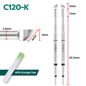 Yihua หัวแร้งบัดกรี C120ที่จับ716A ความร้อนสำหรับ W249บัดกรี982D-III 982D-I - Product Image 4