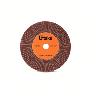 Roue à lamelles abrasives Ttake 50x20 mm, tige de 6 mm, meule en corindon - Product Image 2