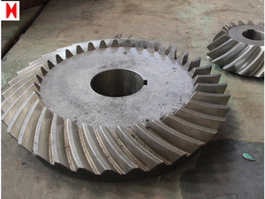 เฟืองดอกจอกเหล็กอัลลอยด์แบบฟอร์จ OEM สำหรับรถแทรกเตอร์ - Product Image 6