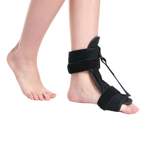 Attelle de cheville sportive élastique réglable pour pied tombant, orthèse dorsale pour le soulagement de la douleur de la fasciite plantaire - Product Image 1