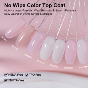 Esmalte de Gel de Larga Duración Sin Necesidad de Limpiar, Libre de HEMA y TPO, Acabado Brillante UV Profesional para Arte de Uñas, Marca Privada - Product Image 2