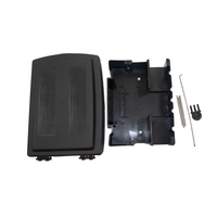 Boîte de Station d'appât de rat en polypropylène en plastique durable professionnel gestion de contrôle des rongeurs efficace noire durable solide