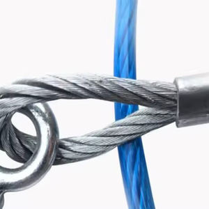 Yüksek mukavemetli paslanmaz çelik kanca pürüzsüz yüzeyli dayanıklı sentetik çekme kablosu - Product Image 2