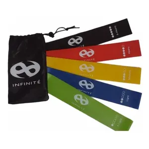 Mini bande Infinity If-SMB2 Set di fasce per esercizi Fitness e Yoga realizzate in lattice e Silicone - Product Image 4