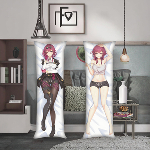 หมอนข้างอนิเมะญี่ปุ่นลายคุรุมิ โทคิซากิ พิมพ์ลายตามสั่ง ผลิตจากผ้าถัก ปลอดสารพิษ ผ้าฝ้ายเรียบ สำหรับใช้ในบ้าน - Product Image 3