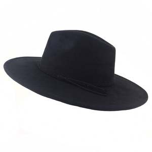 Chapeau en laine à large bord unisexe VW050, nouvelle mode, grande taille, idéal pour les fêtes, toutes saisons - Product Image 2