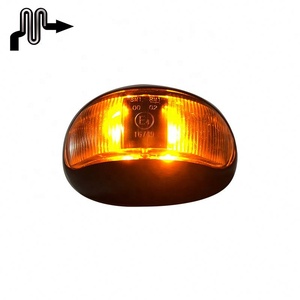 E-mark — <span class=keywords><strong>feu</strong></span> marqueur latéral à <span class=keywords><strong>led</strong></span>, lumière ambre et rouge, 10-30V, pour bus, SUV, pour voitures, bateaux, remorques, camions - Product Image 5