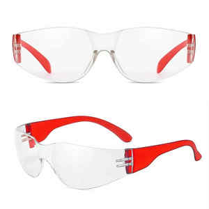 Lunettes de sécurité jetables pour enfants Lunettes de protection des yeux à monture PC anti-impact et anti-buée anti-poussière - Product Image 5