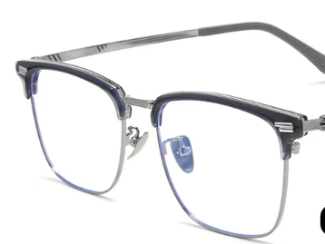 Translucent gunmetal frame