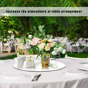 Set di piastre <span class=keywords><strong>per</strong></span> candele a specchio in acrilico con Base a specchio <span class=keywords><strong>adesivi</strong></span> da parete autoadesivi <span class=keywords><strong>per</strong></span> matrimonio centrotavola <span class=keywords><strong>per</strong></span> Baby Shower - Product Image 6