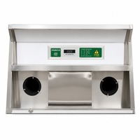 Purificador de Humos de Aceite Todo en Uno, Filtro de Cocina Comercial Tipo Ductless, Campana Extractora Integrada de Acero Inoxidable para Hotel