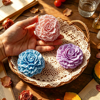 Lilin Aroma Kedelai Wangi Peony Buatan Tangan Estetis N-305, Lilin Dekorasi, Lilin Aroma untuk Rumah, Pernikahan, Pesta, Grosir Pabrik, Logo Kustom