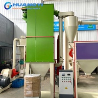 Schijfslijpmachine voor dierenvoer, droog stro, rijstvlies, palmvezel, 40-200 mesh poeder maalmachine
