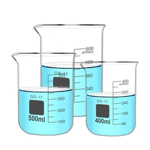 Haiwa LAB kaca borosilikat tahan temperatur tinggi, gelas laboratorium kimia dalam ukuran 5ml hingga 10000ml - Product Image 1